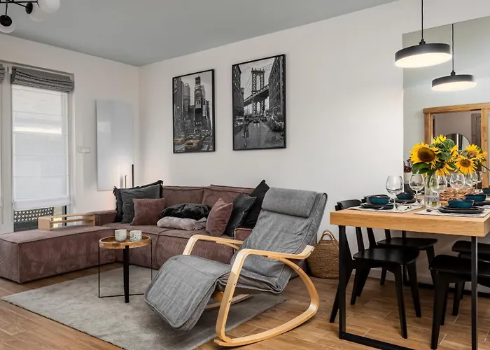 Apartamenty Delux Sun & Snow Nad Ujsciem - Blisko Plazy, Centrum, Klimatyzacja